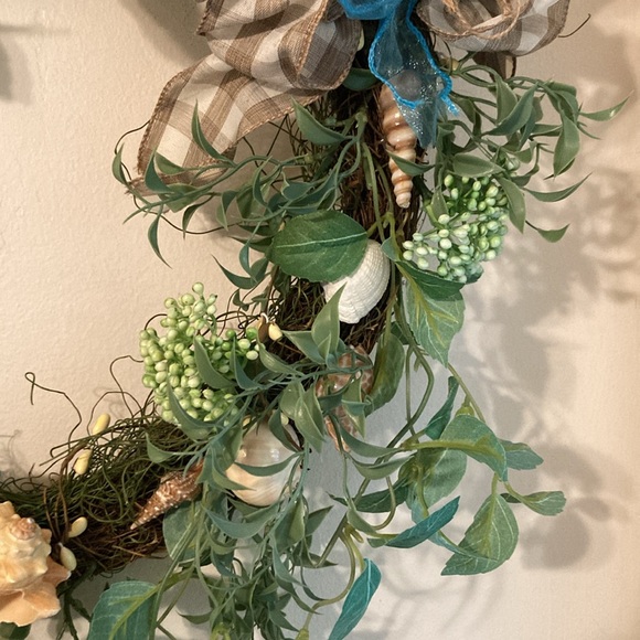 Beachy Birdhouse Wreath - Picture 6 of 6